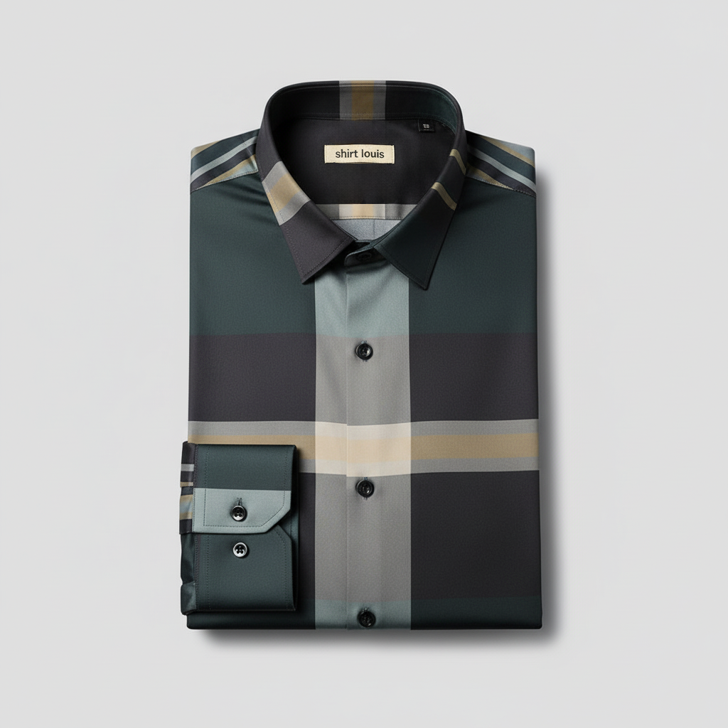 Forest Sunlight Full Sleeve Cotton Check Shirt (NEW GREEN)