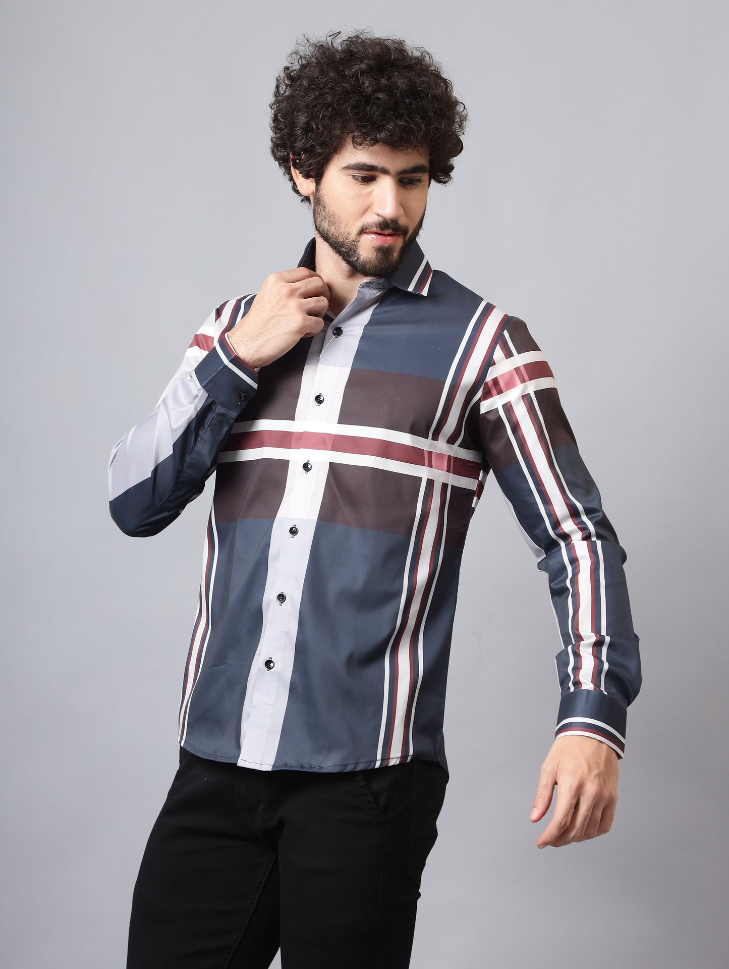 Men's Luxury Full Sleeve Cotton Shirt