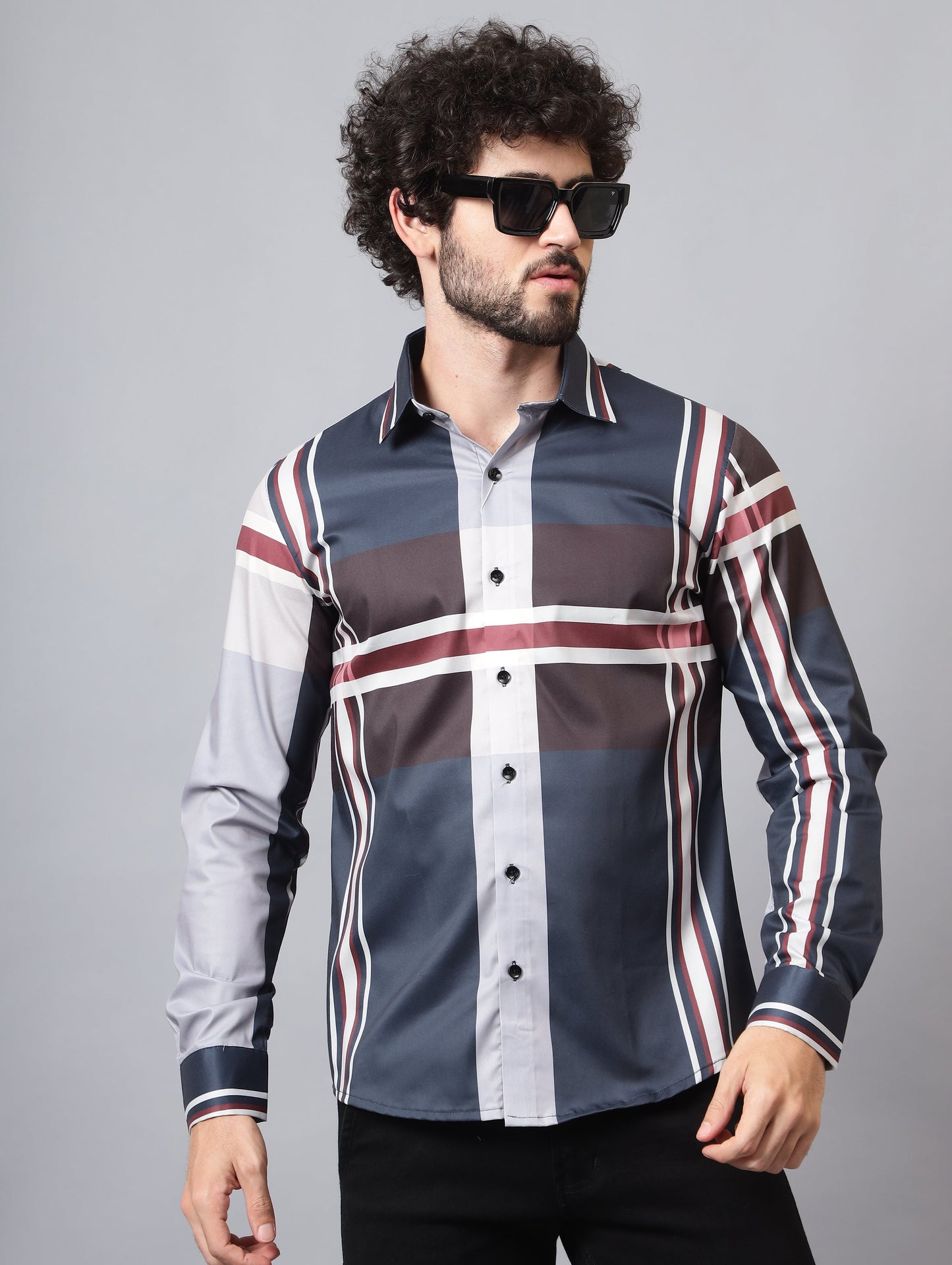 Men's Luxury Full Sleeve Cotton Shirt