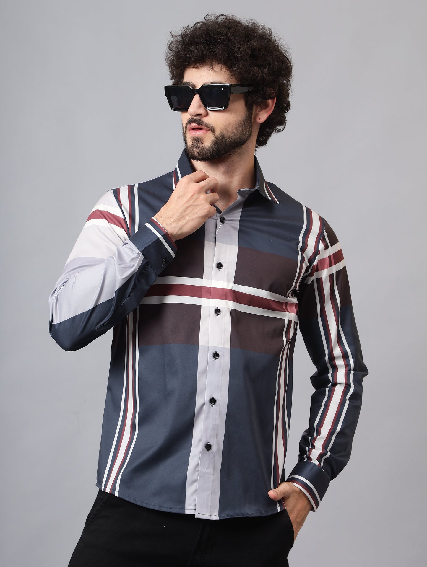 Men's Luxury Full Sleeve Cotton Shirt