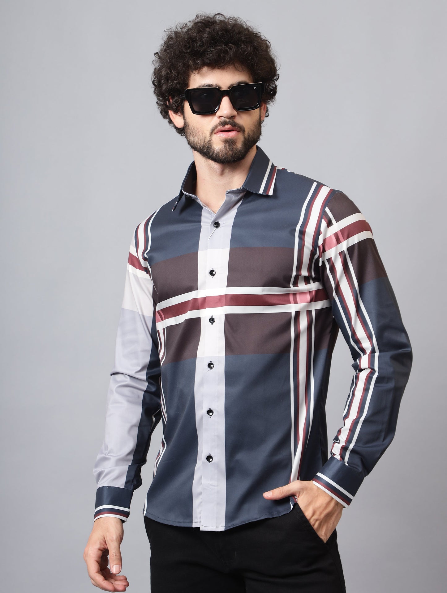 Men's Luxury Full Sleeve Cotton Shirt