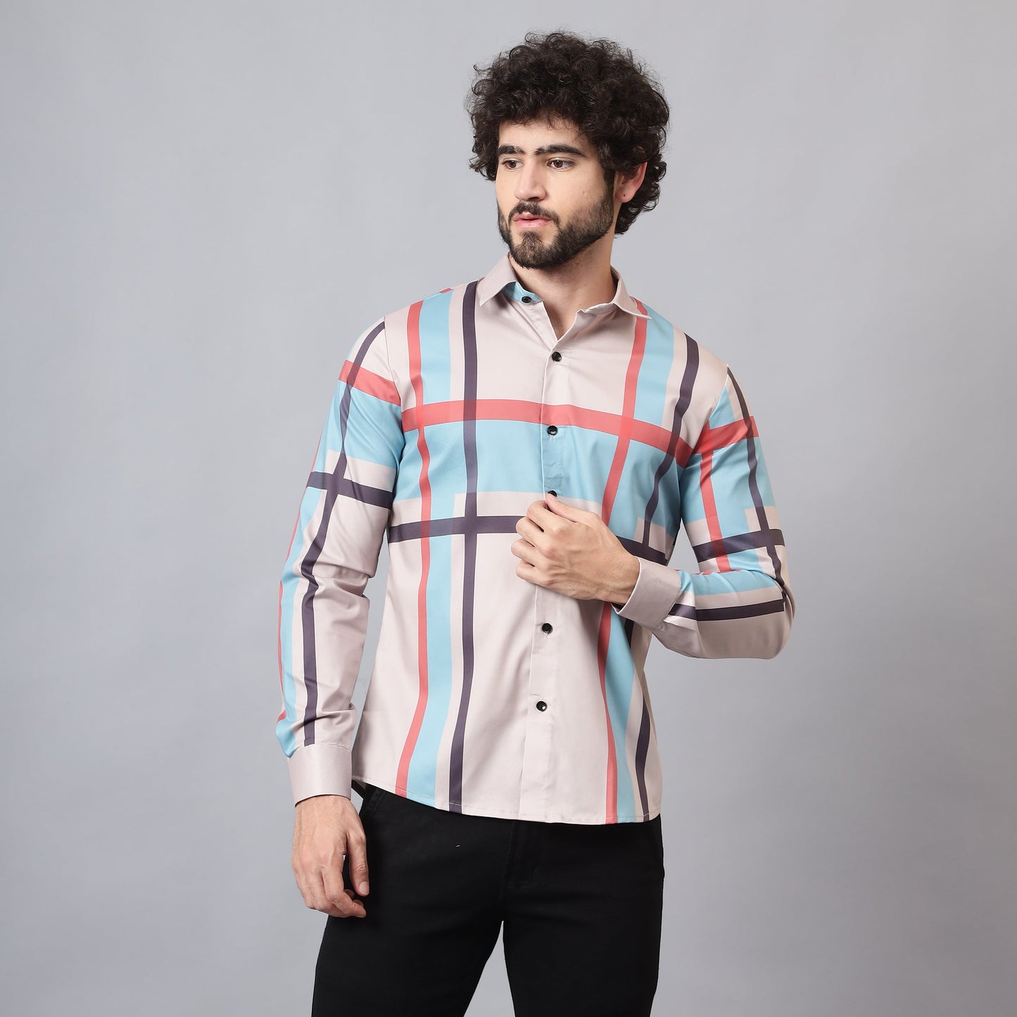 Men's Luxury Full Sleeve Cotton Shirt