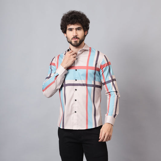 Men's Luxury Full Sleeve Cotton Shirt