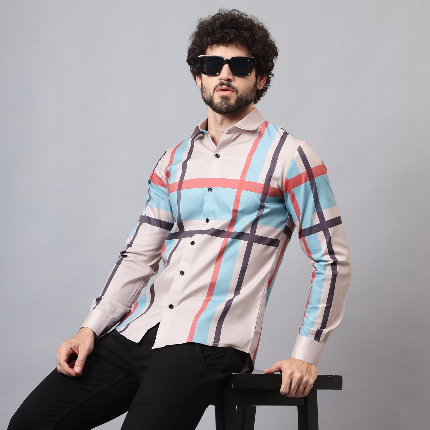 Men's Luxury Full Sleeve Cotton Shirt