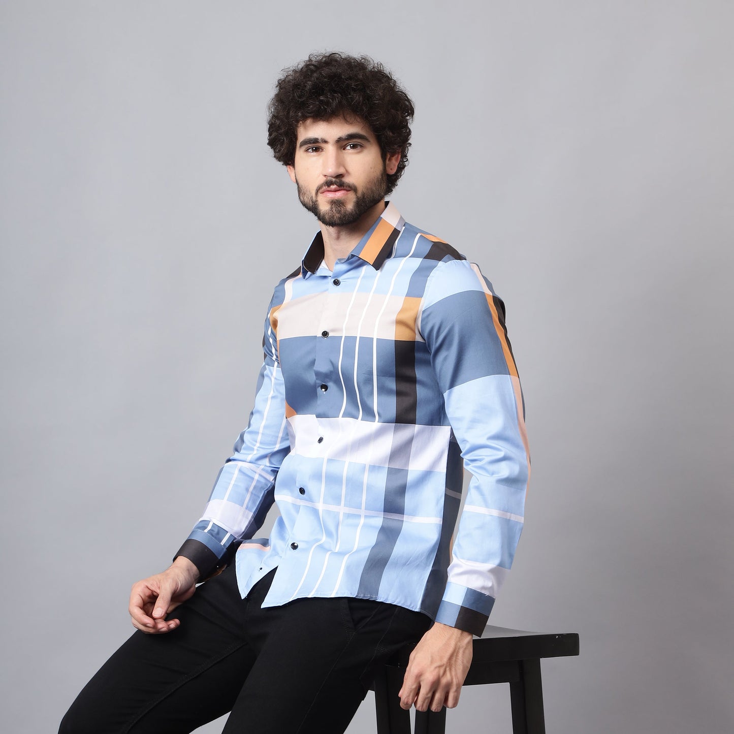 Men's Luxury Full Sleeve Cotton Shirt