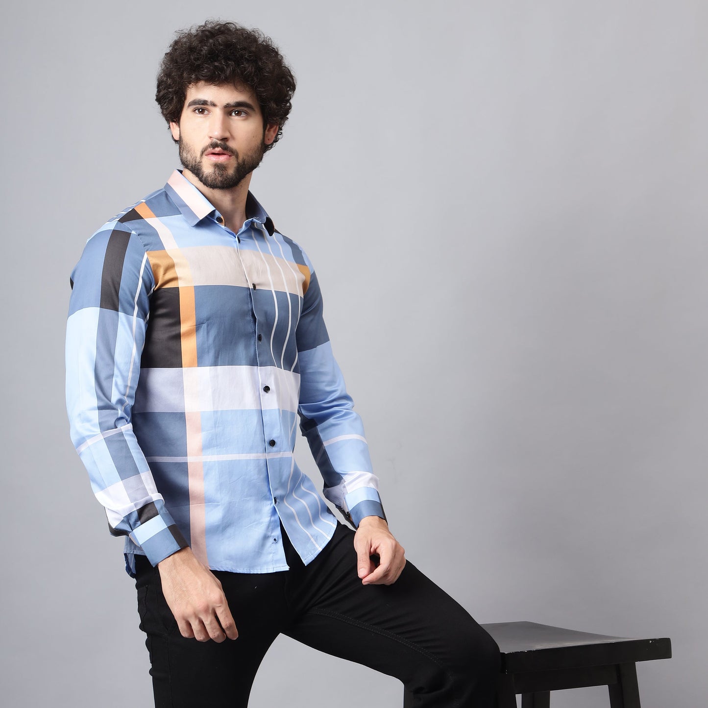 Men's Luxury Full Sleeve Cotton Shirt