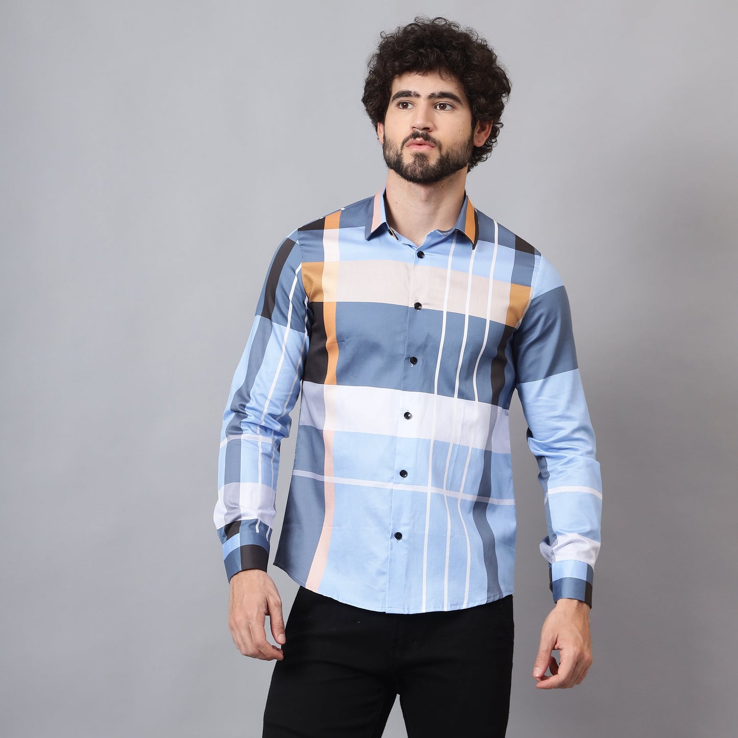 Men's Luxury Full Sleeve Cotton Shirt