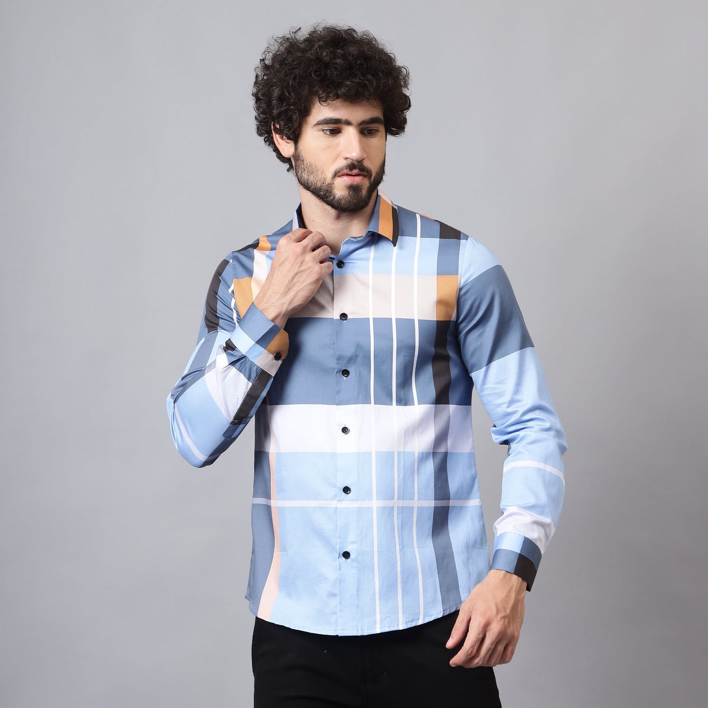 Men's Luxury Full Sleeve Cotton Shirt