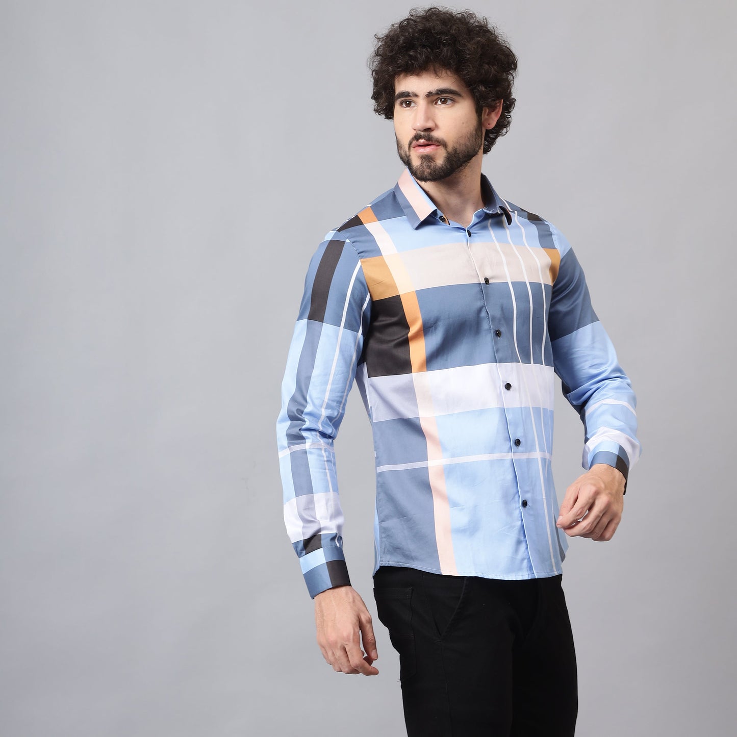 Men's Luxury Full Sleeve Cotton Shirt