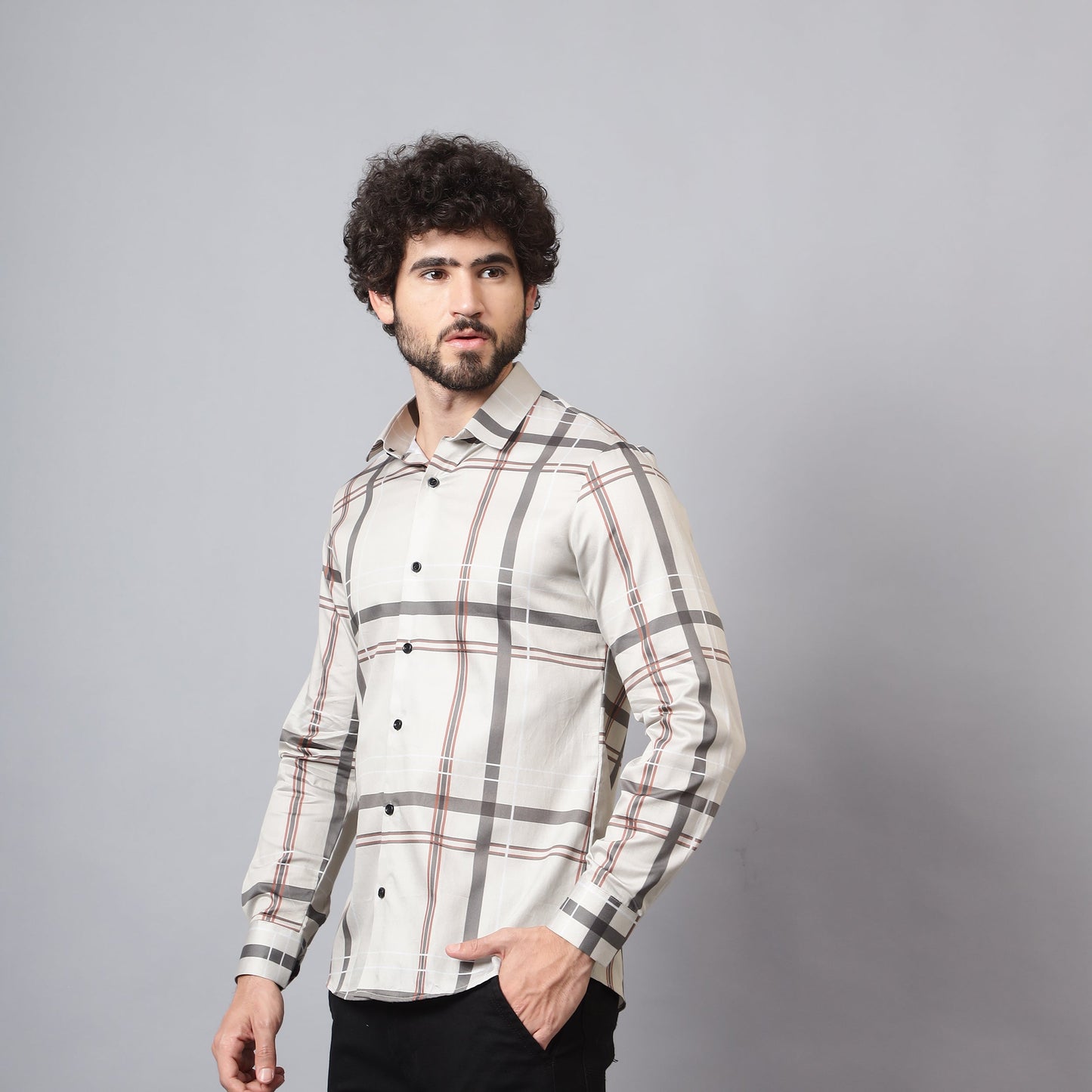 Men's Luxury Full Sleeve Cotton Shirt