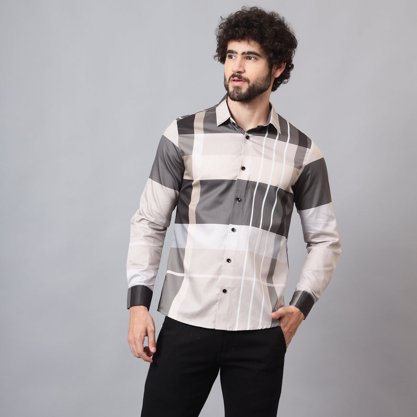 Men's Luxury Full Sleeve Cotton Shirt