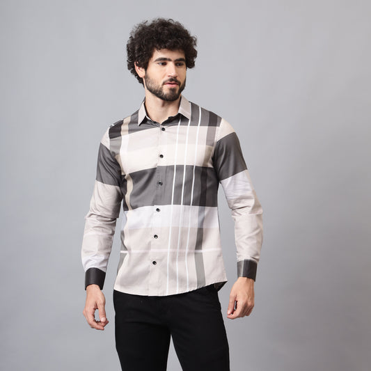 Men's Luxury Full Sleeve Cotton Shirt