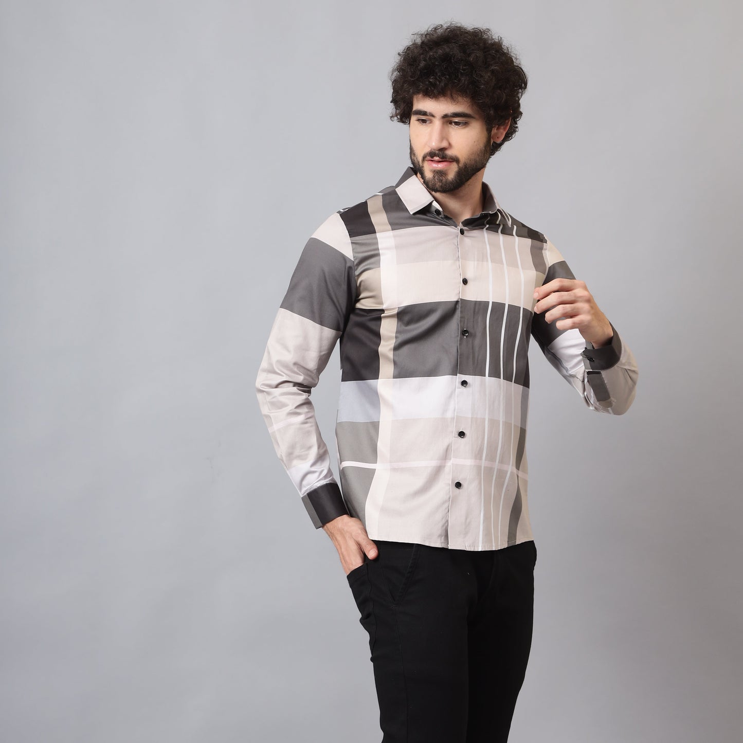 Men's Luxury Full Sleeve Cotton Shirt