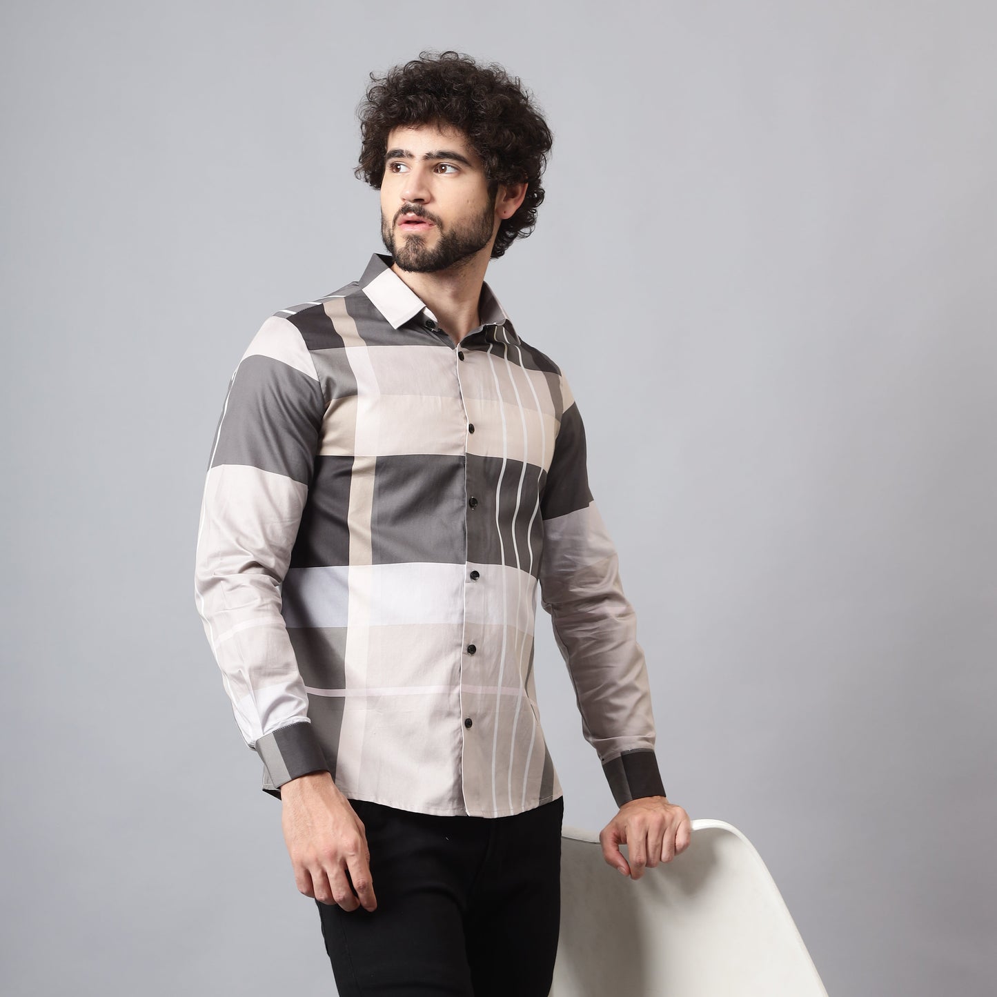 Men's Luxury Full Sleeve Cotton Shirt