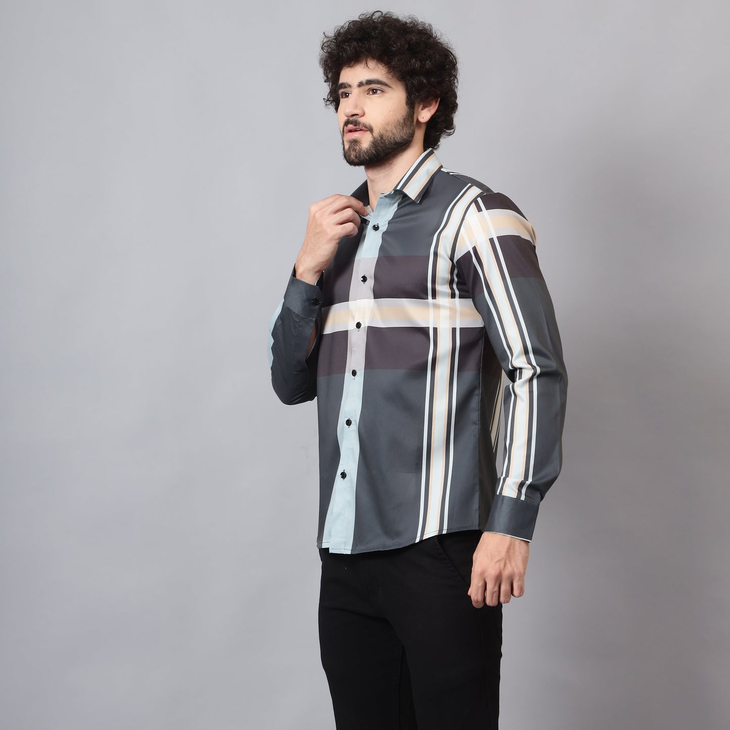 Men's Luxury Full Sleeve Cotton Shirt