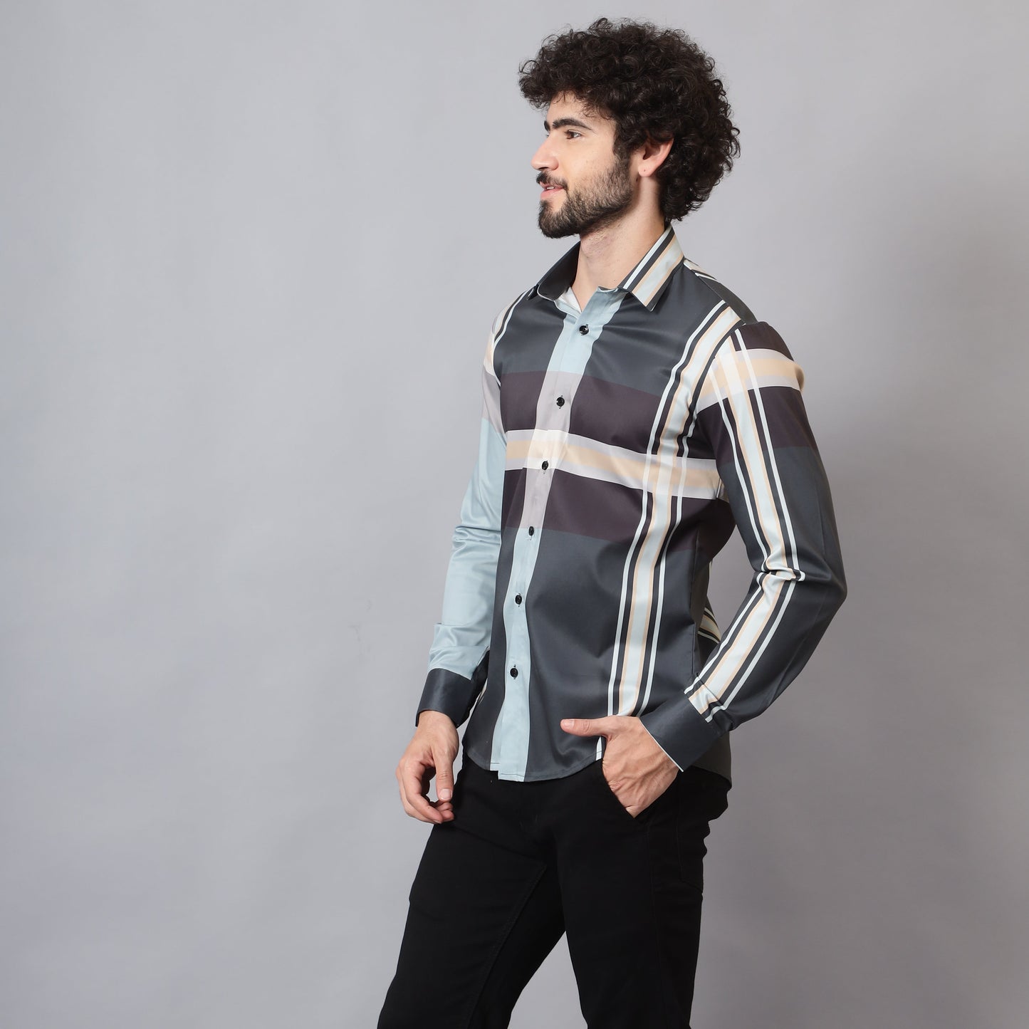 Men's Luxury Full Sleeve Cotton Shirt