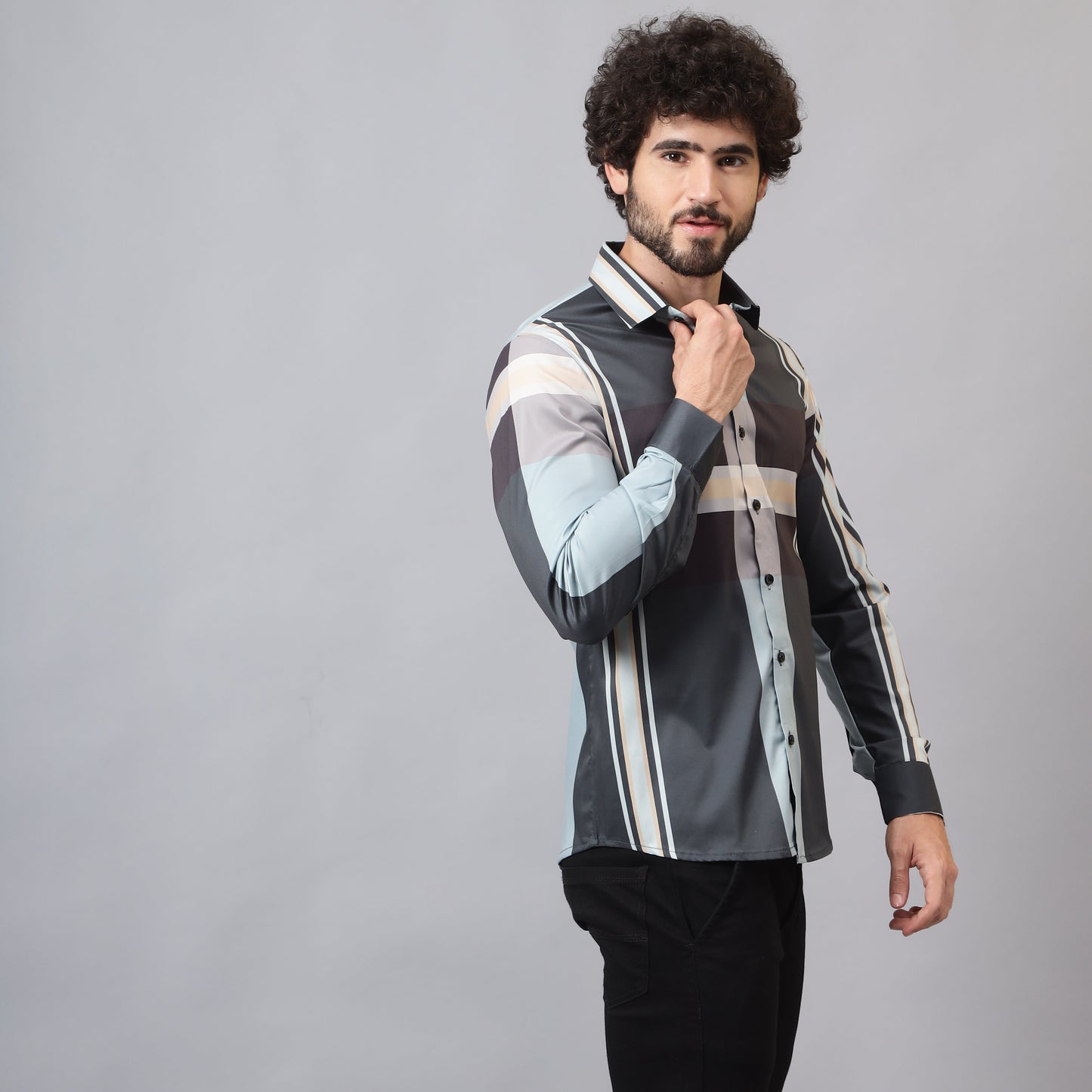 Men's Luxury Full Sleeve Cotton Shirt