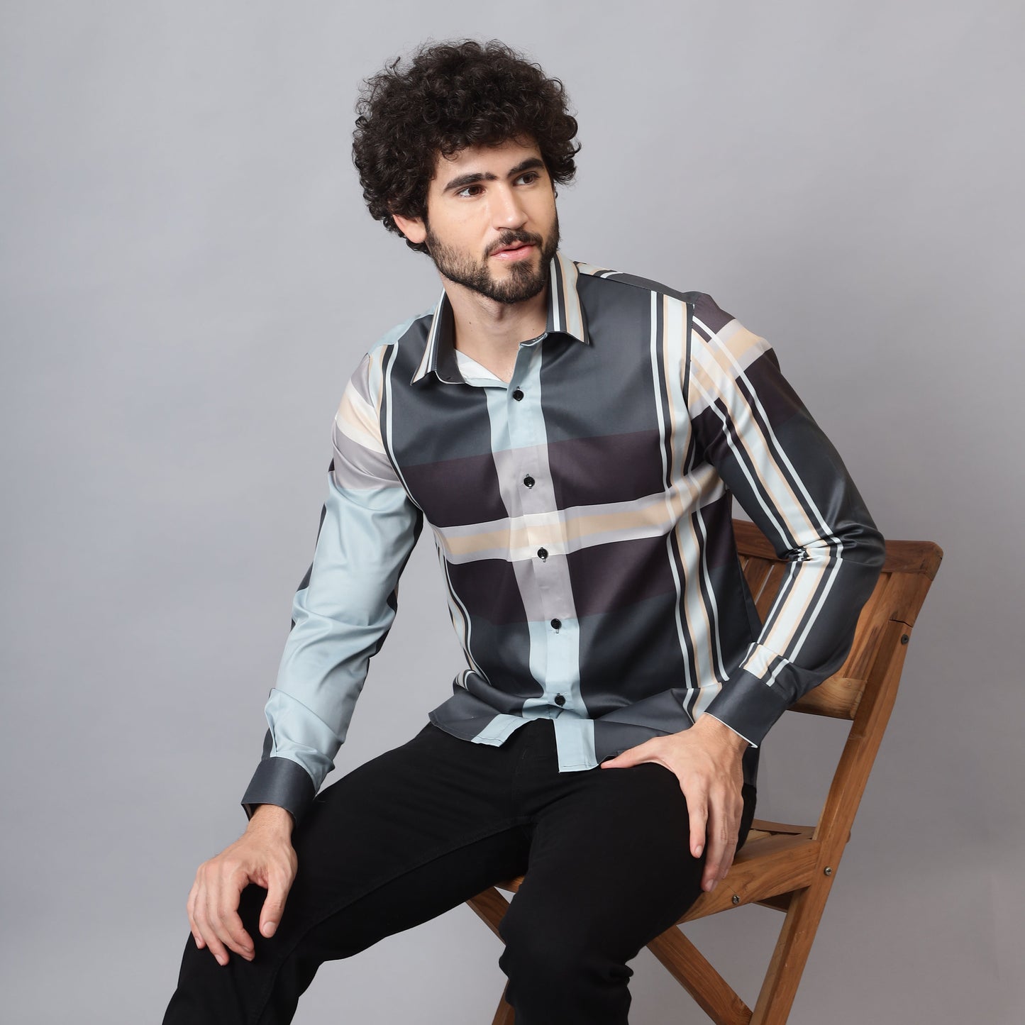 Men's Luxury Full Sleeve Cotton Shirt