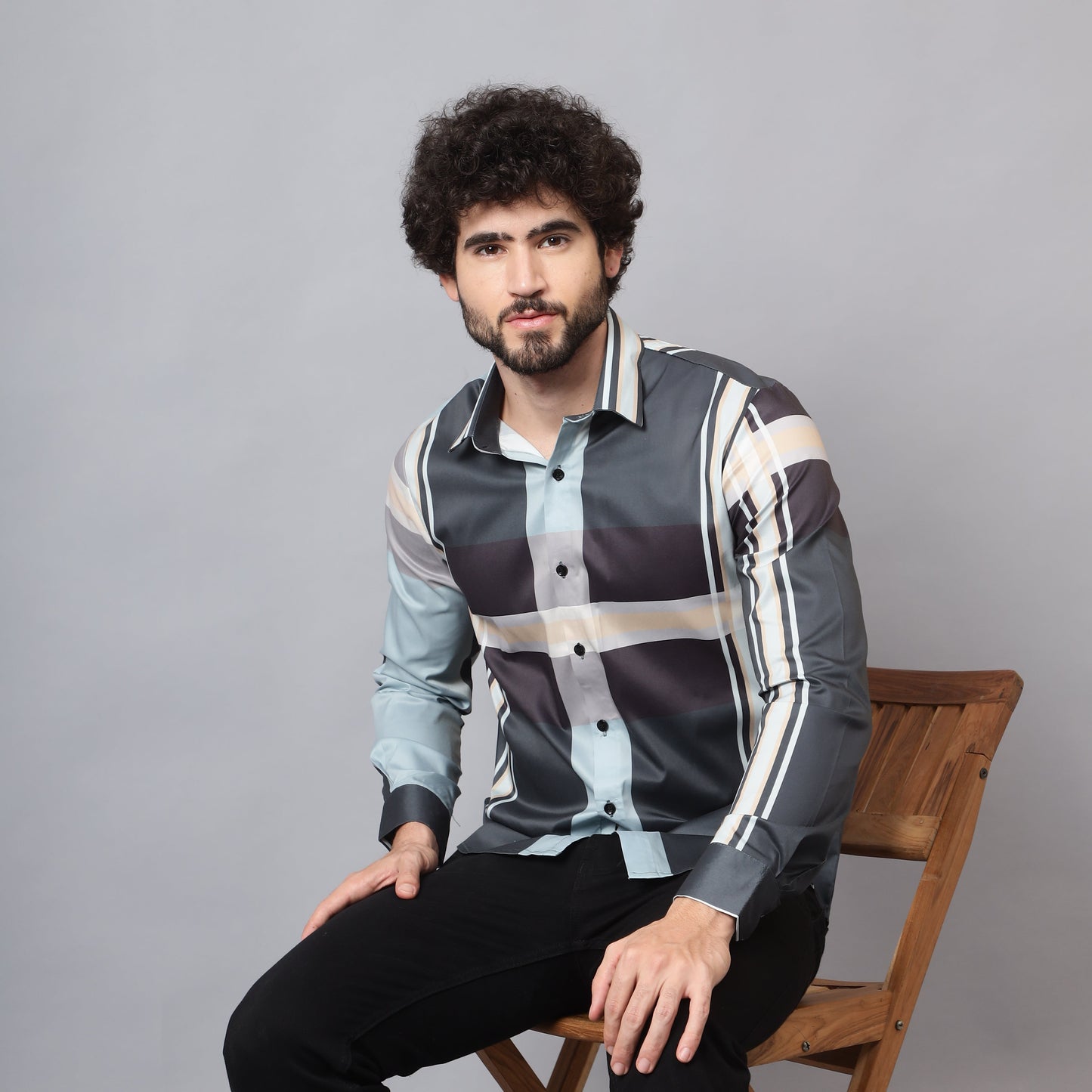 Men's Luxury Full Sleeve Cotton Shirt