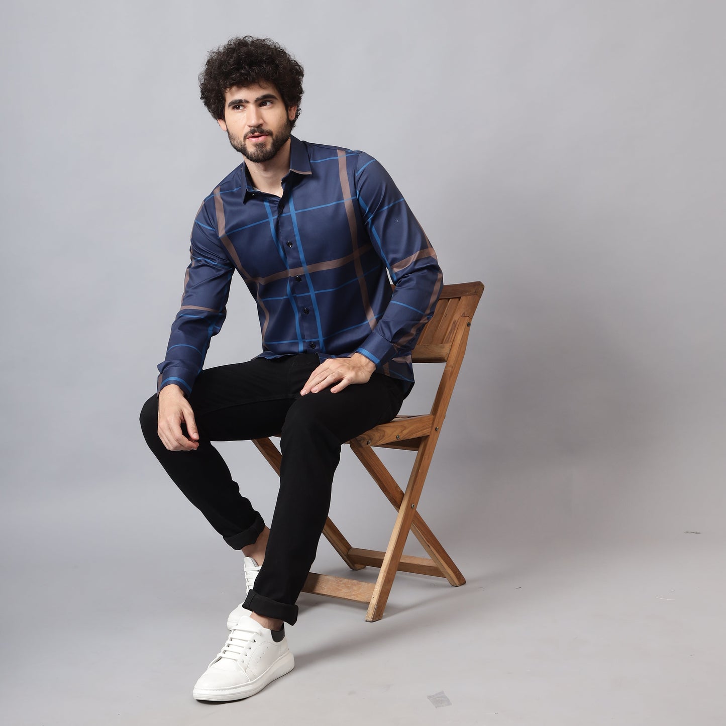 Men's Luxury Full Sleeve Cotton Shirt