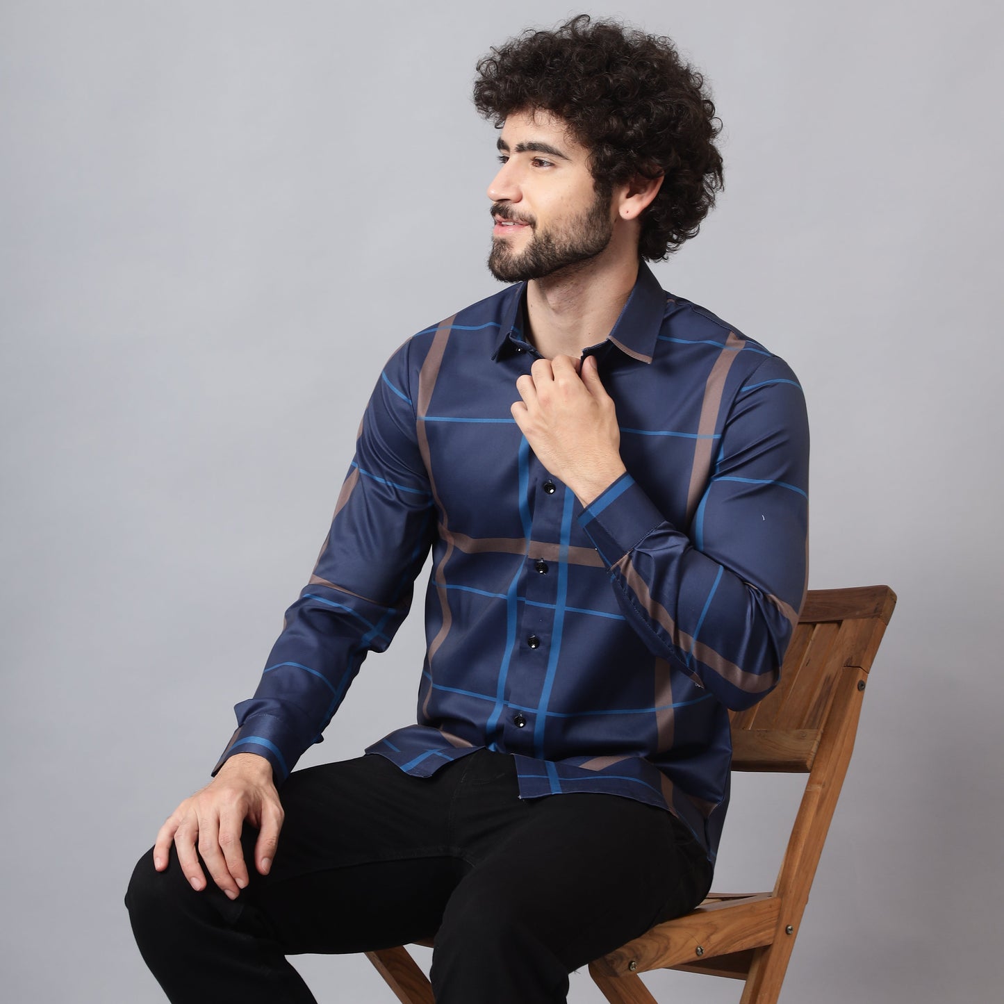 Men's Luxury Full Sleeve Cotton Shirt