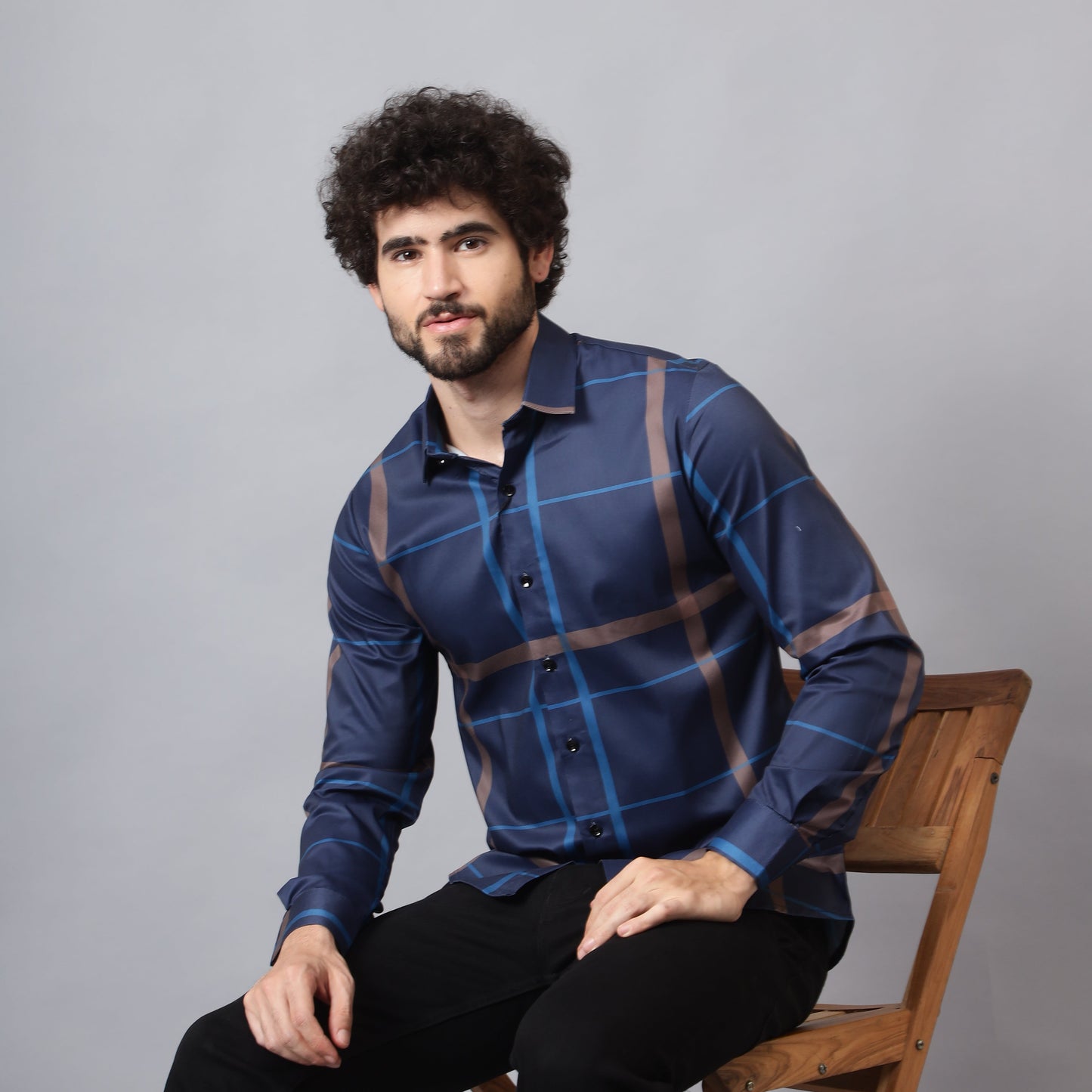 Men's Luxury Full Sleeve Cotton Shirt