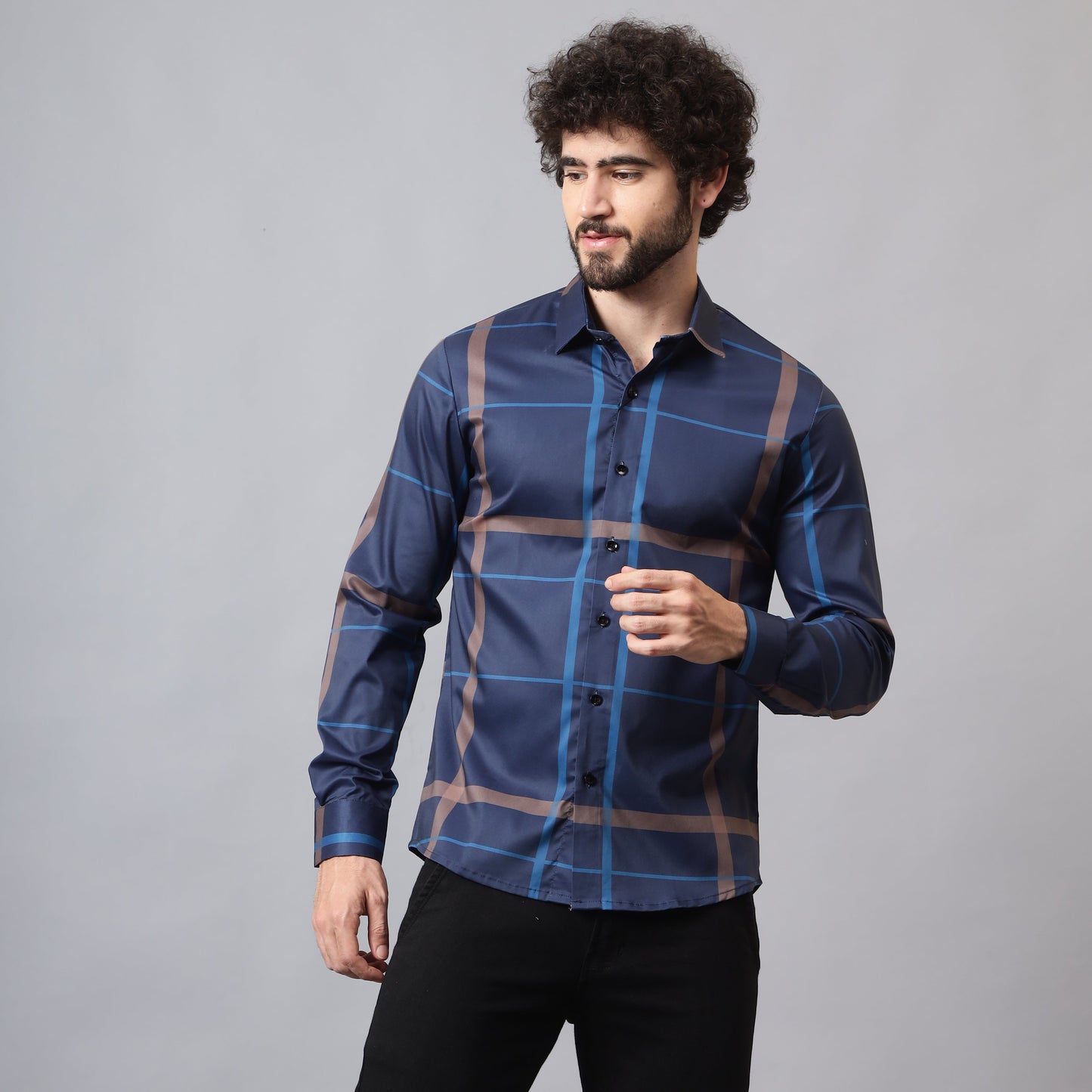Men's Luxury Full Sleeve Cotton Shirt