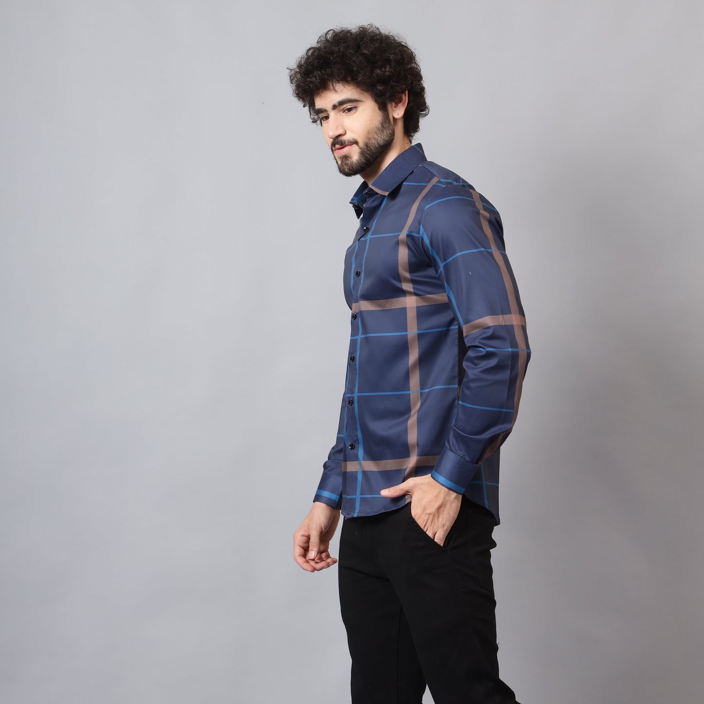 Men's Luxury Full Sleeve Cotton Shirt