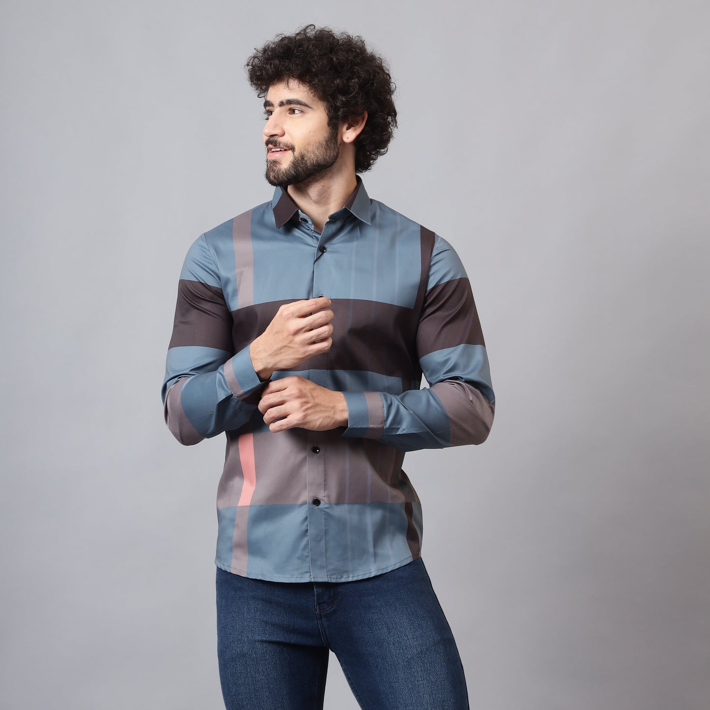 Men's Luxury Full Sleeve Cotton Shirt
