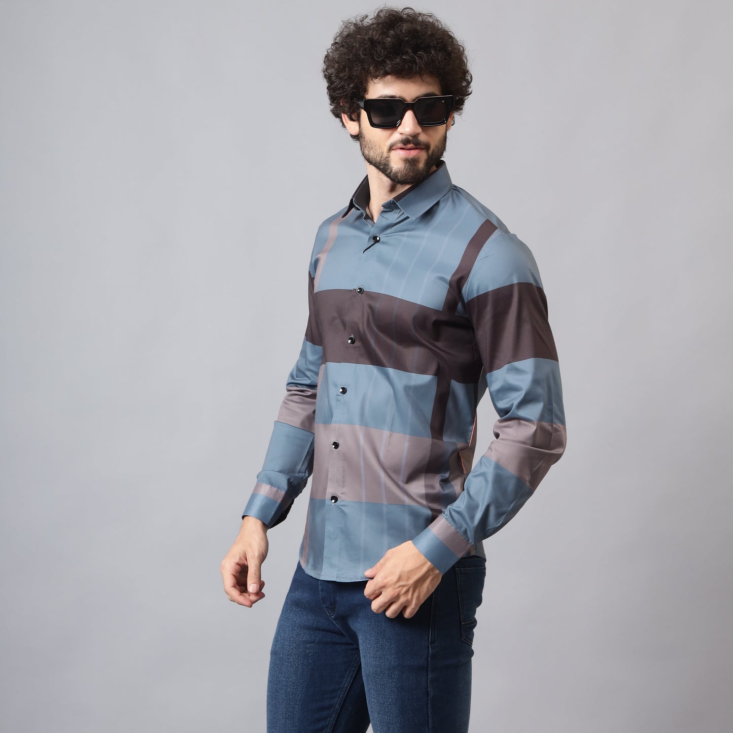 Men's Luxury Full Sleeve Cotton Shirt