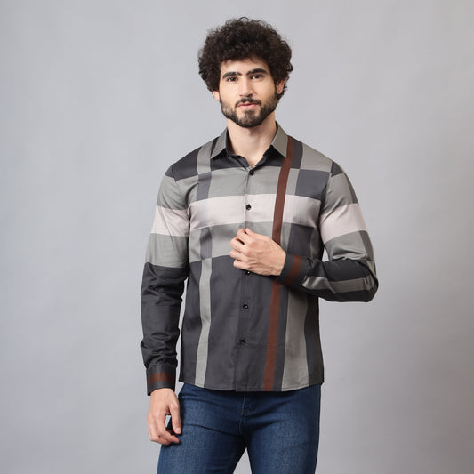 Men's Luxury Full Sleeve Cotton Shirt