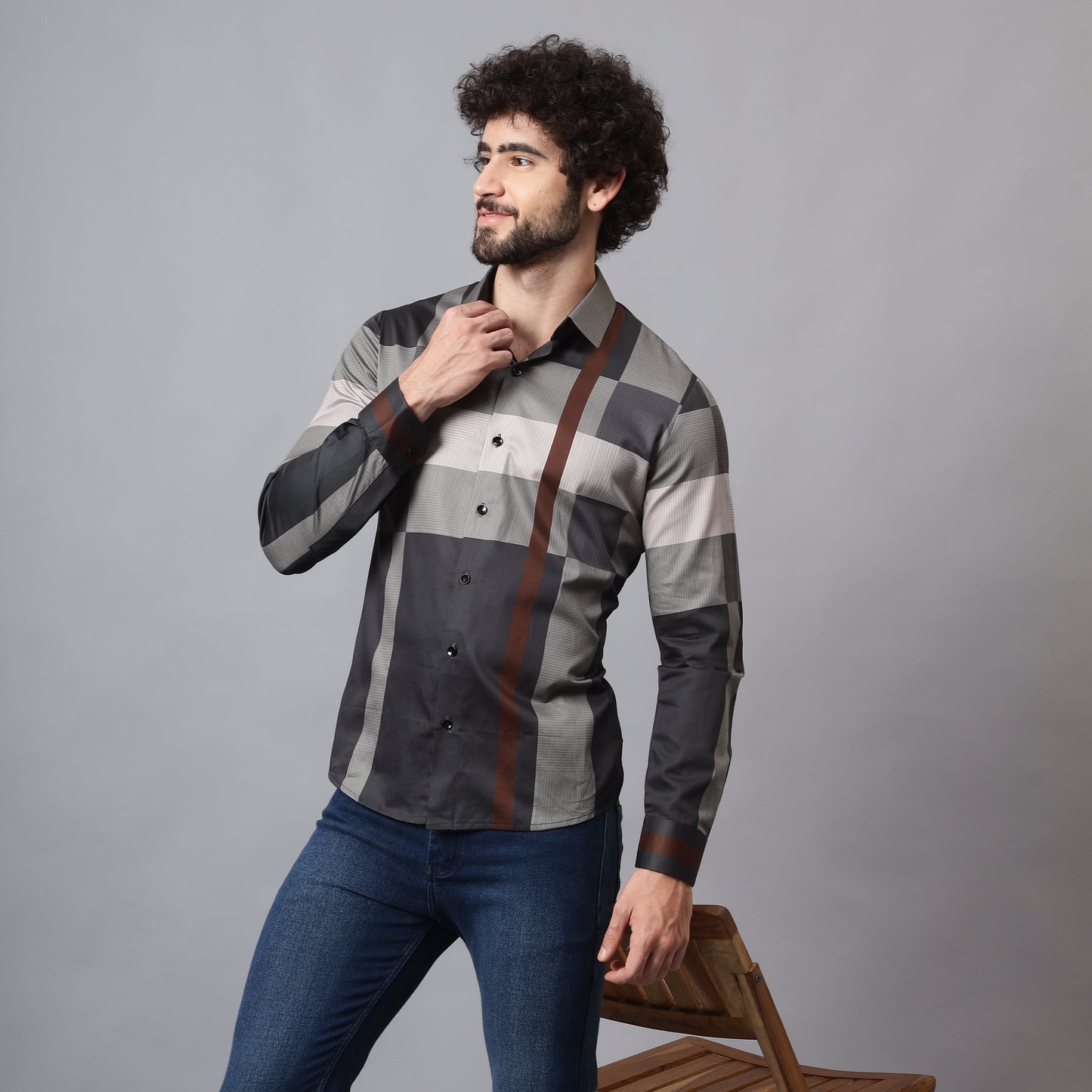 Men's Luxury Full Sleeve Cotton Shirt