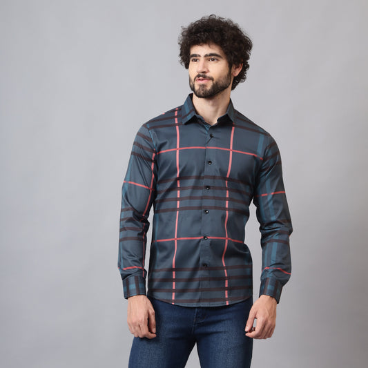 Men's Luxury Full Sleeve Cotton Shirt