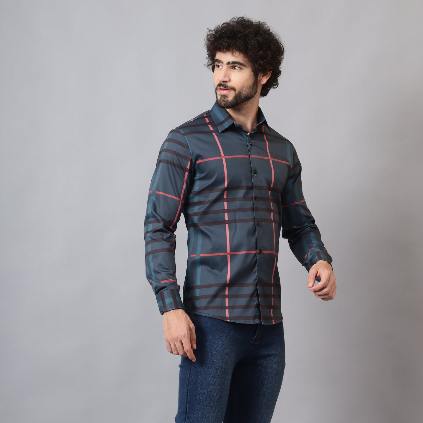 Men's Luxury Full Sleeve Cotton Shirt