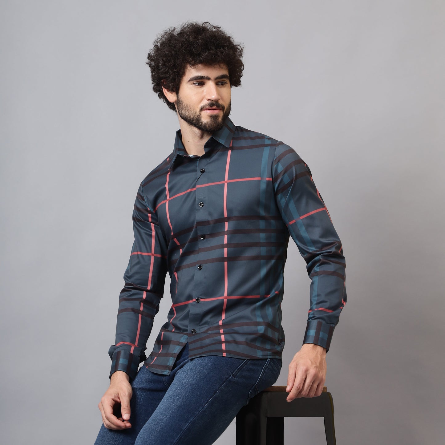 Men's Luxury Full Sleeve Cotton Shirt