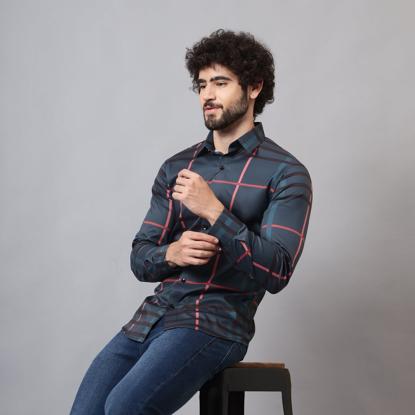 Men's Luxury Full Sleeve Cotton Shirt