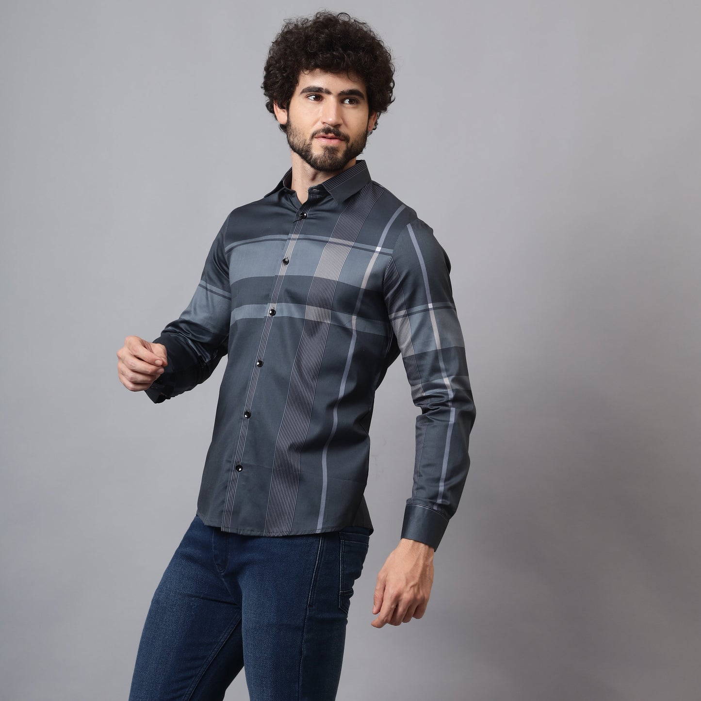 Men's Luxury Full Sleeve Cotton Shirt
