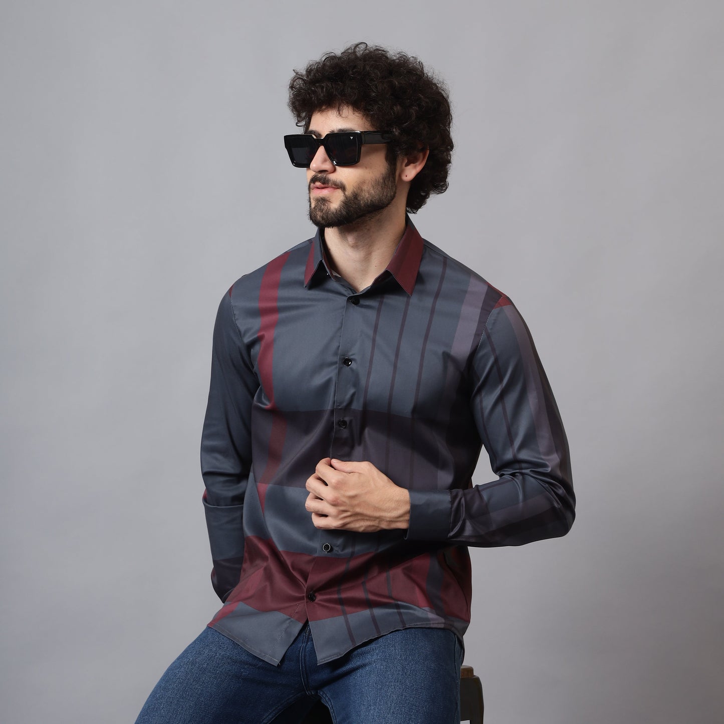 Men's Luxury Full Sleeve Cotton Shirt