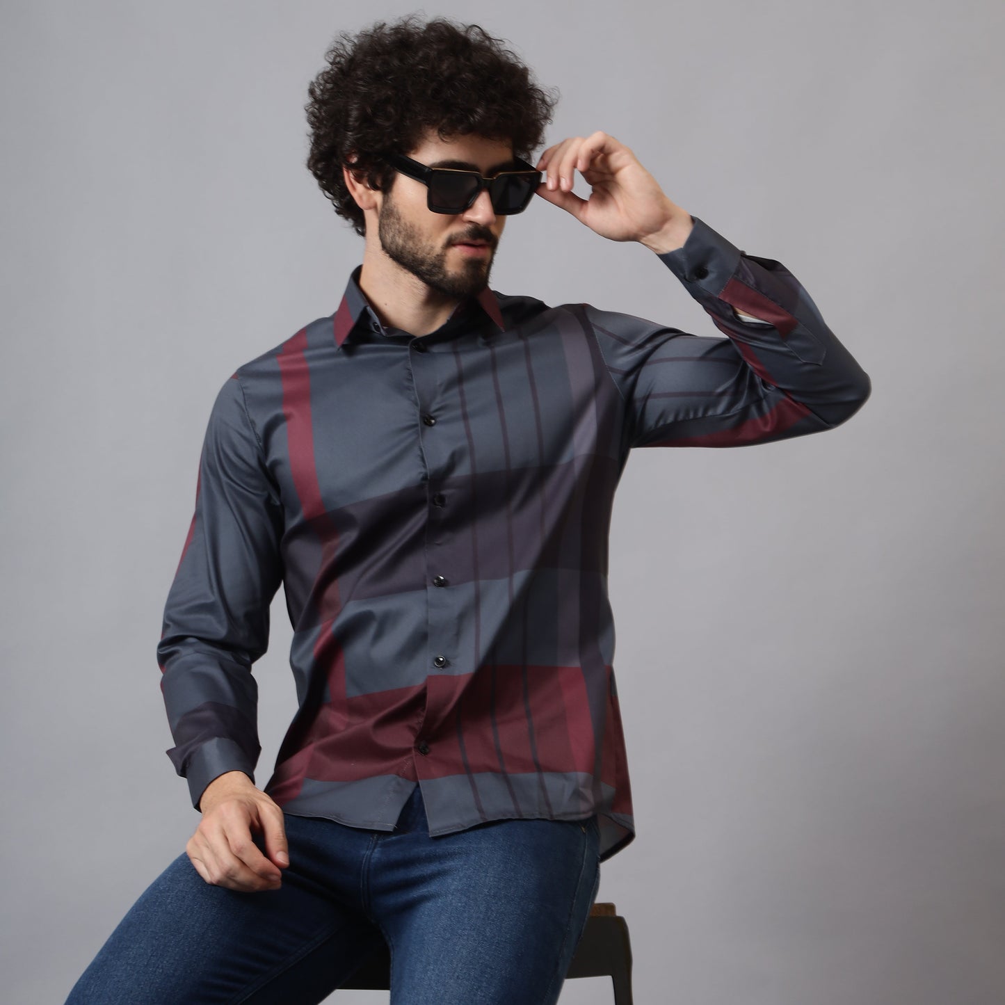 Men's Luxury Full Sleeve Cotton Shirt