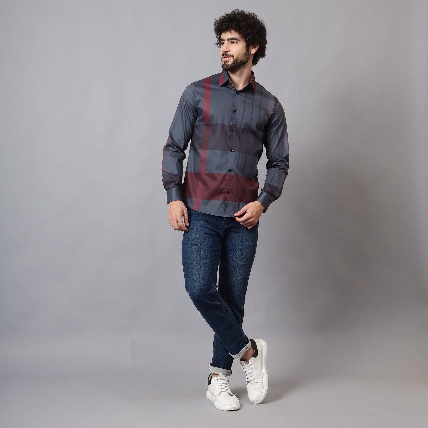 Men's Luxury Full Sleeve Cotton Shirt