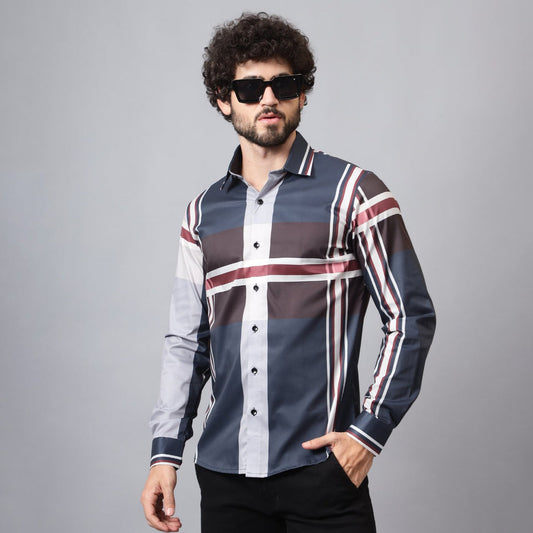 Men's Luxury Full Sleeve Cotton Shirt